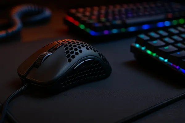 Carbon fibre mouse design